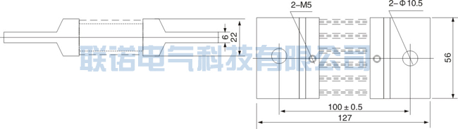 FL-2 600A分流器示意图