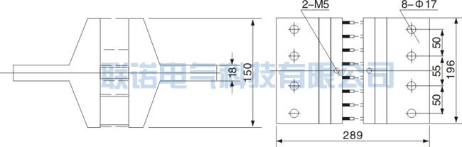 FL-2 5000A分流器示意图