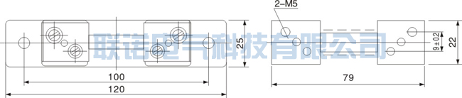 FL-2 1-50A分流器示意图