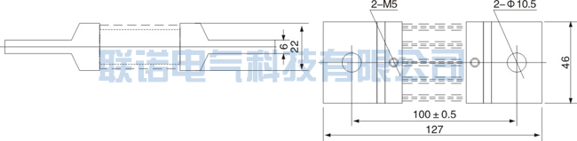 FL-2 500A分流器示意图